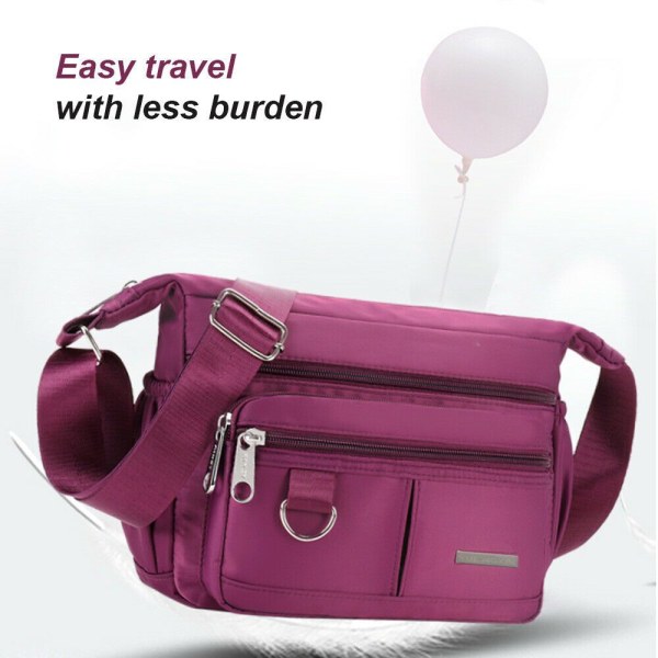 Axelväska Messenger Bags Cross Body ROSE RED rose red