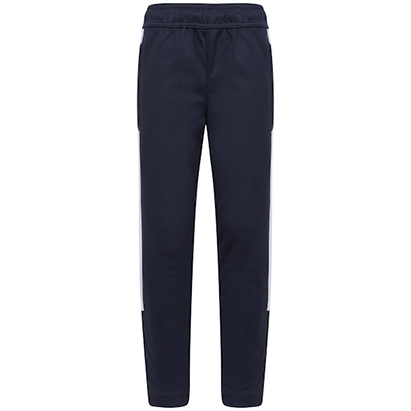 Finden & Hales Barn/Barn Pojkar Stickade träningsbyxor 3-4 Navy/White 3-4 Years