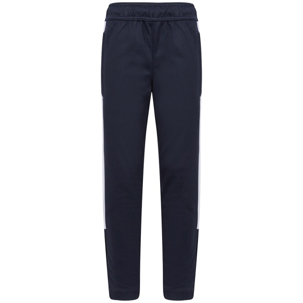 Finden & Hales Barn/Barn Pojkar Stickade träningsbyxor 7/8 Navy/White 7/8 Years