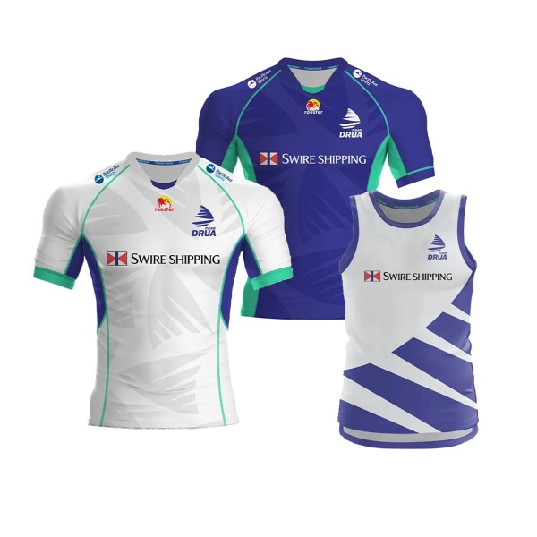 2022/23 FLYING FIJIANS Rugbyskjortevest for menn S-5 Away XL