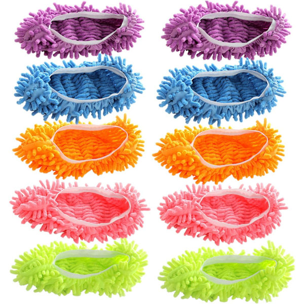 5 paria Duster Mop -tossujen päällystä