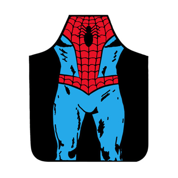 Marvel Superhero Restaurant BBQ Kjøkken Matlaging Baking Cosplay Spiderman