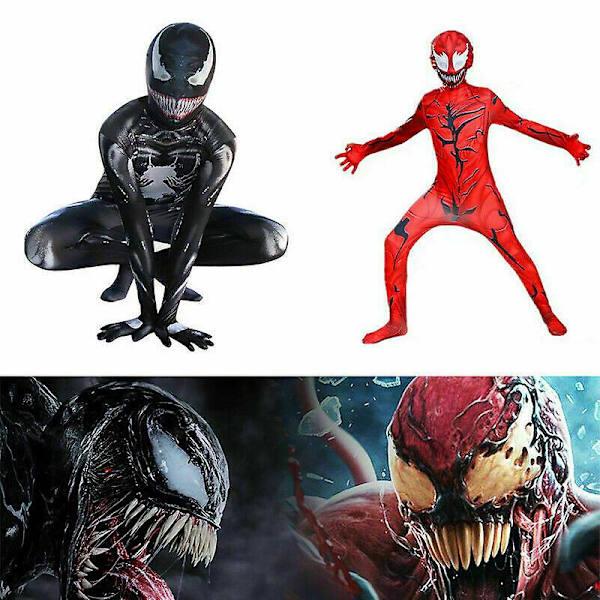 Boys Kids Venom Spider-man Cosplay-kostyme Venom 110
