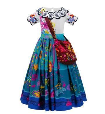Värikäs Encanto Mirabel -naamiaisasu multicolor 152