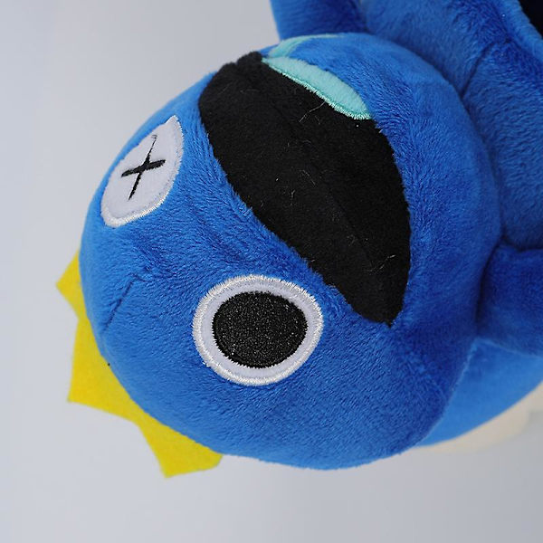 Rainbow Friends Luku 2 Sarjakuvapelihahmo Nukke Pehmotossut Siniset Pehmolelutossut Pehmeät täytetty eläintossut Lapsille Lahjat EU 38 39
