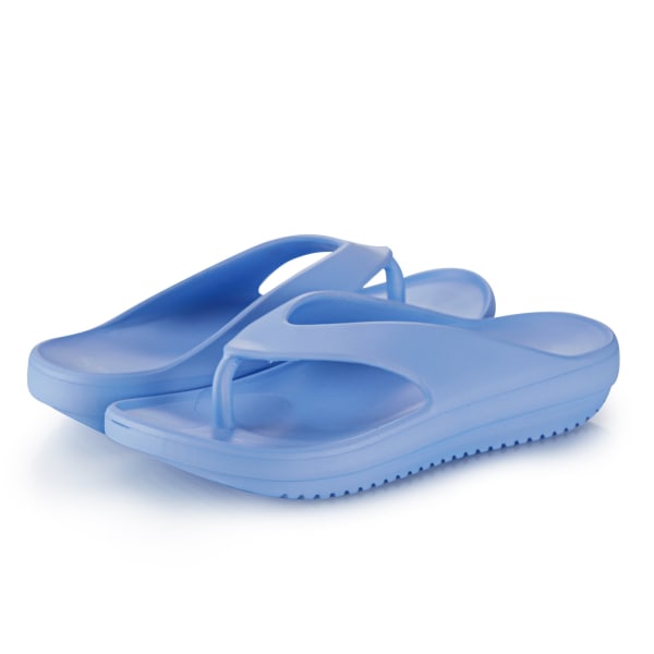 Tjocka flip-flops tofflor från Eva Platform Blå 230