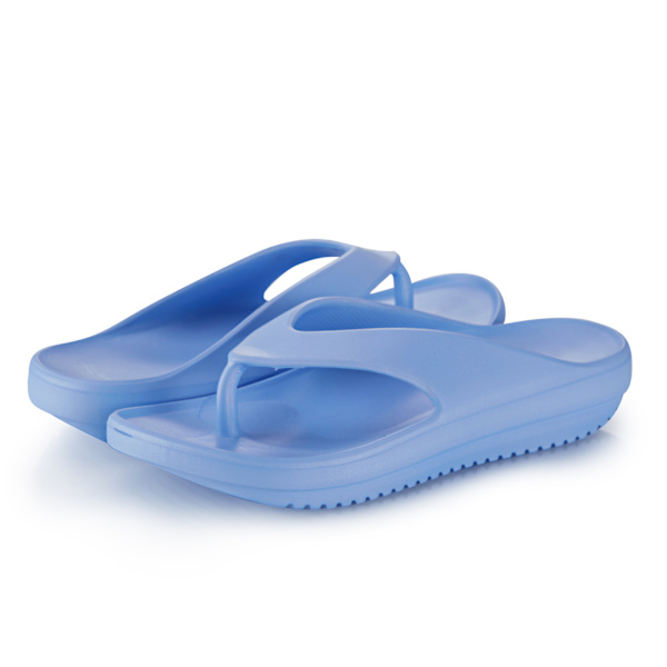 Tjocka flip-flops tofflor från Eva Platform Blå 275