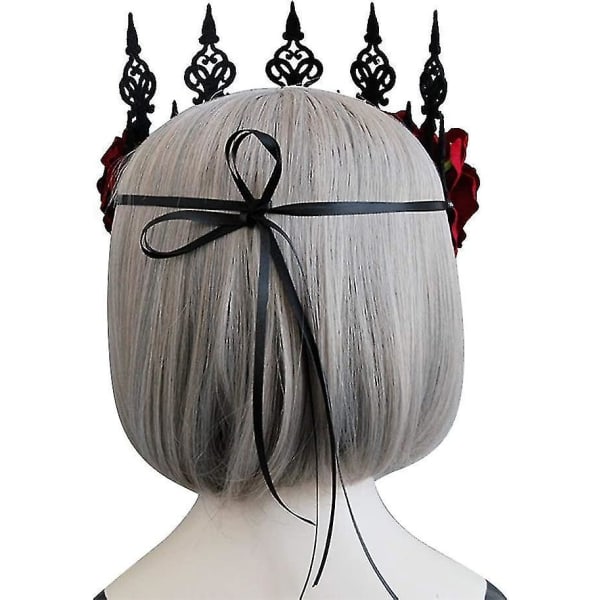 Halloween Cosplay Witch -pääpanta Garland Red