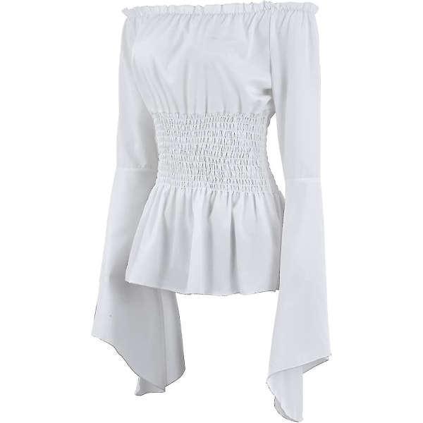 Renessansebluse for kvinner Korsett midjebelte Middelalder Victor Stor