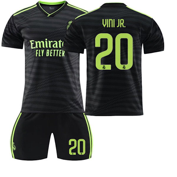 Real Madrid tröja 22/23 nr 20 fotbollströja för barn Suit M(170-175)