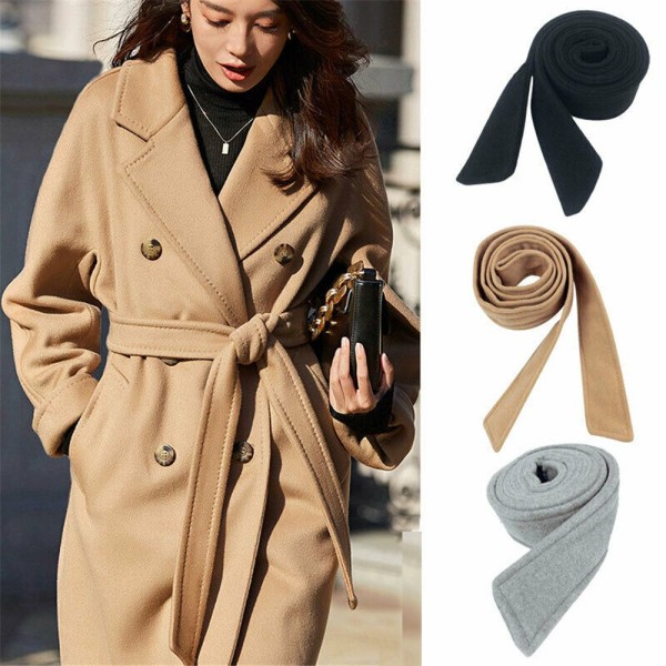 Frakkbelte Ull Sash CAMEL camel