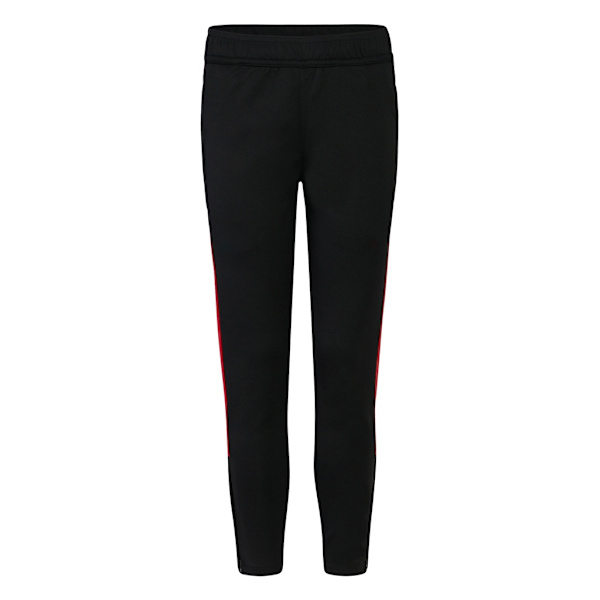 Finden & Hales Barn/Barn Pojkar Stickade träningsbyxor 3-4 Black/Red 3-4 Years