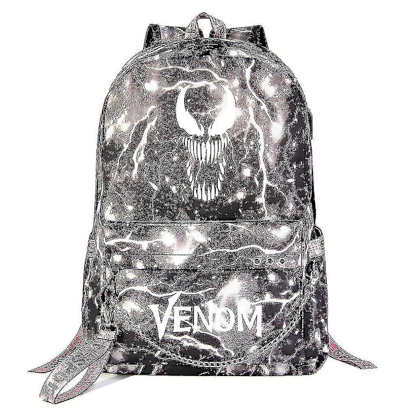 USB -reppu teini-ikäisille opiskelijoille Venom printed nauhalla (2-125) Starry Sky-4