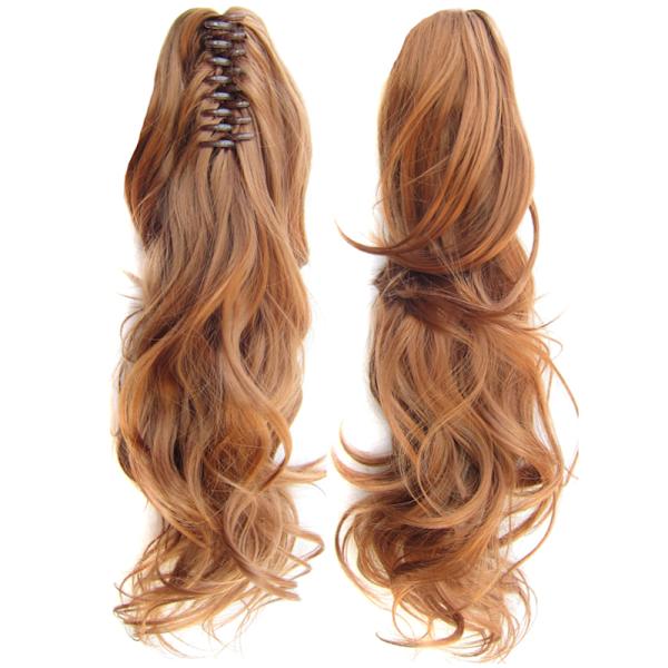 Ekstra tyk klo klips i hestehale i hair extension hestehale 12