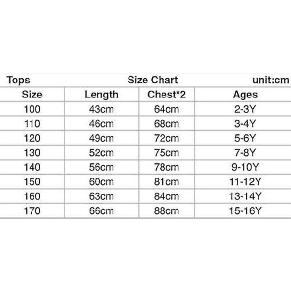 Barn Messi Print Casual Hoodie Pojkar Hooded Top Jumper Sweatshirt Present 2-14y Red 160CM 11-12Y
