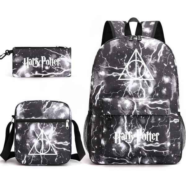 Navetat Harry Potter tredelad skolväska