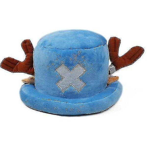 Anime Kawaii Plyschleksaker Cosplay Tony Chopper Bomullsmössa Varm cap för kostym Vuxen Unisex Accessoarer Presenter 1