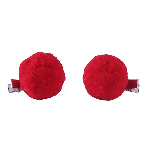 Tyttö Klovni puku | Söpöjä Tutu Mekot | Tutu-mekkoasu tytöille lapsille klovni-cosplay-asu, hansikkaat ja punainen hiusneula, 3-osainen setti L