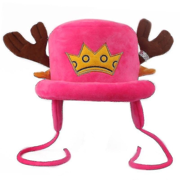 Anime Kawaii Pehmolelut Cosplay Tony Chopper Puuvillahattu Lämmin lippis pukuille Aikuisten Unisex Asusteet Lahjat 10