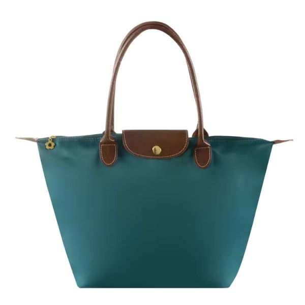 Nya Longchamp Le Pliage-väskor för kvinnor Mörkgrön S