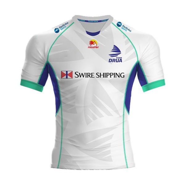 2022/23 FLYING FIJIANS Rugbyskjortevest for menn S- Home 5XL