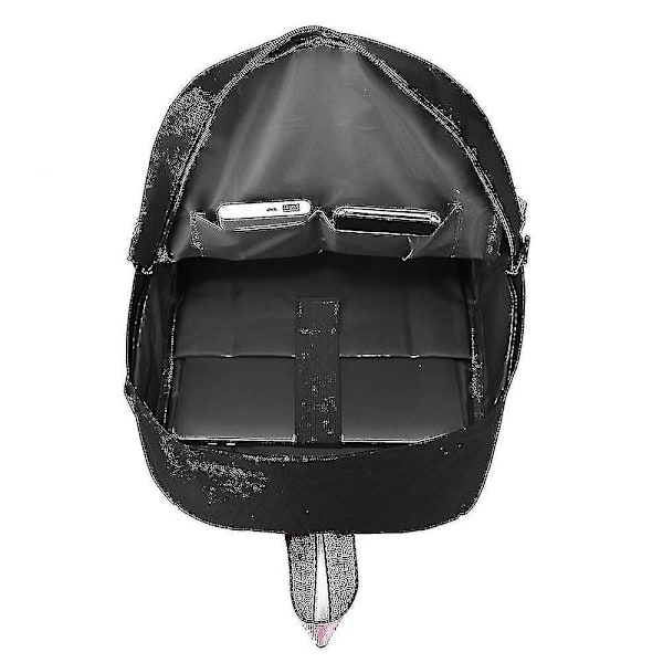 USB -reppu teini-ikäisille opiskelijoille Venom printed nauhalla (2-125) black