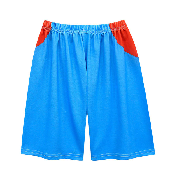 2 STK Barn Basket För Pojkar Ärmlösa Sportswear Shorts Kostymer 130CM