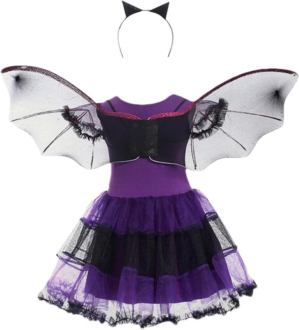 Fancy Witch Halloween Dress Up Set för barn