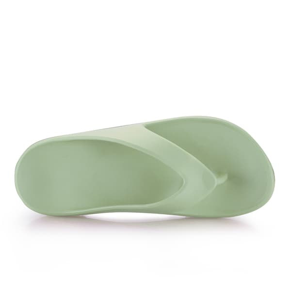 Tykke flip-flops hjemmesko fra Eva Platform Grön 265