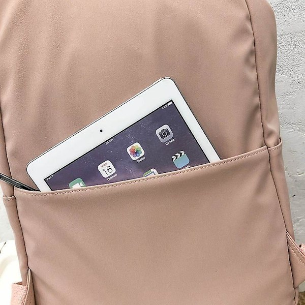 2021 New School Bags For Teenage Girls Big Capacity School Backpack Outdoor Travel Bag Female Schoolbag Mochila Pink Black Blue white