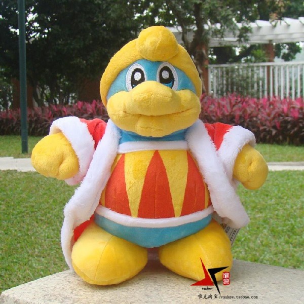 New  Kirby Plush Toys Kawaii Dedede King Soft Stuffed Plush Toy Doll Model Baby Kids Best Gift 25cm