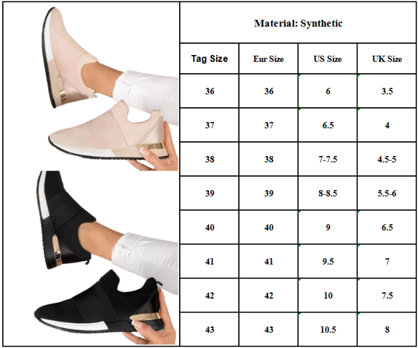 Damemode lette ensfarvede sportssko afslappet - sort black 42