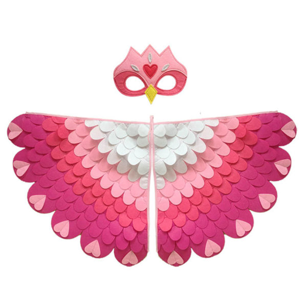 Koristeelliset siivet lapsille Luovat Halloween-cosplay-asun rekvisiitta innovatiiviset w39