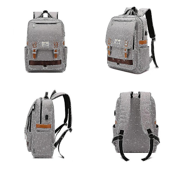 Harry Potter Bronzing Ryggsäck Multi-purpose Travel Tonåring Student Skol Ryggsäck Skolväska color-5