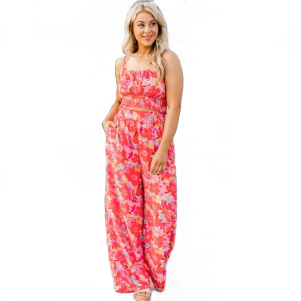 Bohemian print maxi kjole for kvinner exylip kjole S
