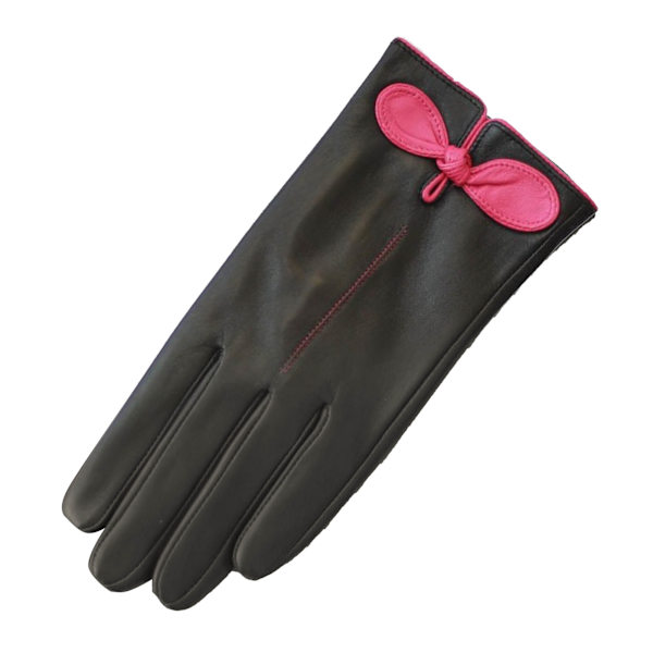 Eastern Counties hædre Dam/Ladies Contrast bue hæder Glo Black/Fuchsia L
