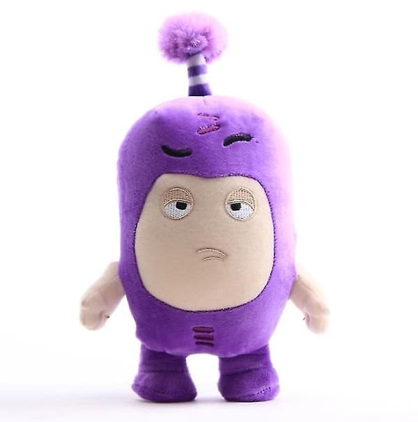 23 cm blå oddbods plyschdocka, tecknad anime docka az7720