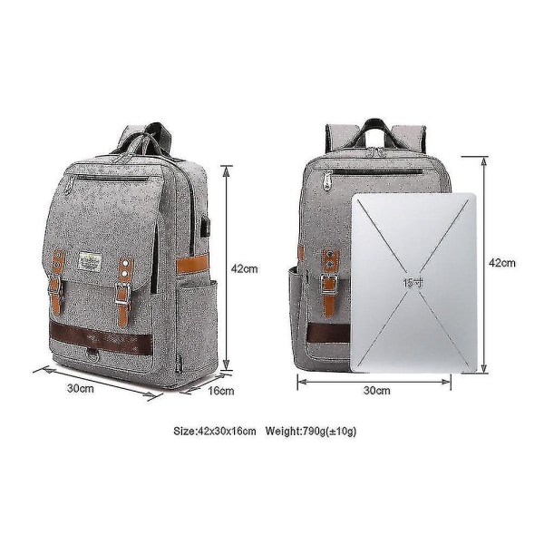 Harry Potter Bronzing Ryggsäck Multi-purpose Travel Tonåring Student Skol Ryggsäck Skolväska color-6