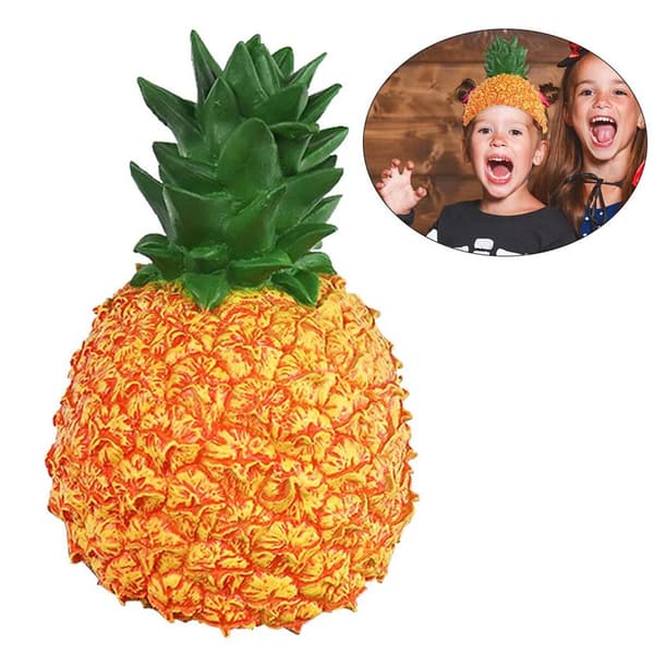 Ananas Hodeplagg Festrekvisita Cosplay Hat Frukt