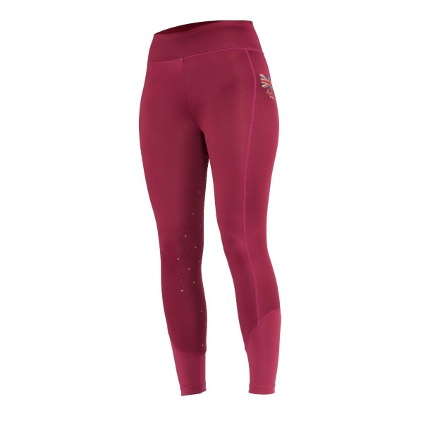 Aubrion Childrens/Kids Team Vinterridetights 9-10 Ja V Mulberry 9-10 Years