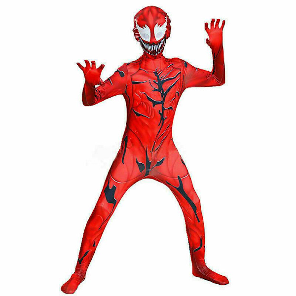 Boys Kids Venom Spider-man Cosplay-kostyme Camage 160