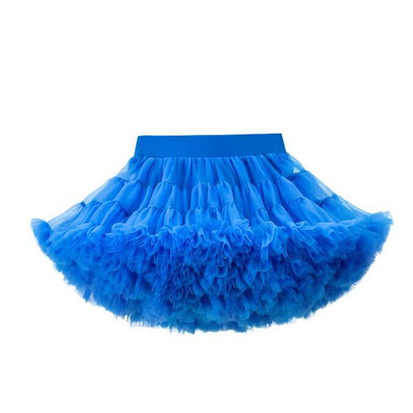 Baby jenter Tutu skjørt Prinsesse bursdagsfest skjørt blue M