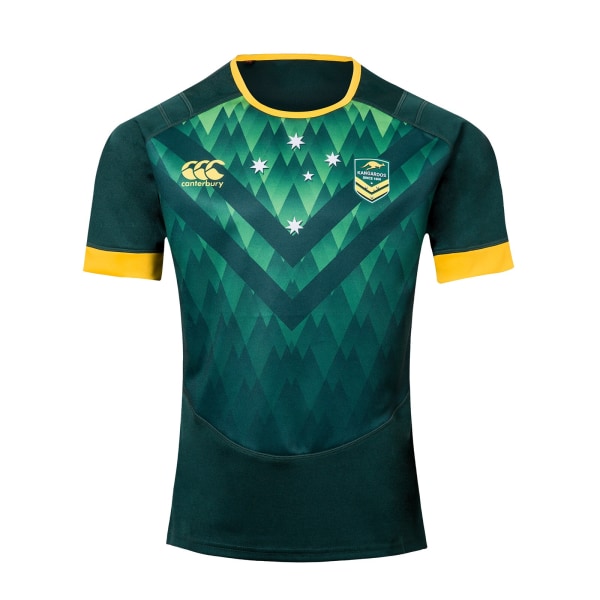 Mordely Australia Rugby Jersey Grøn 2019/2020 for voksne XL