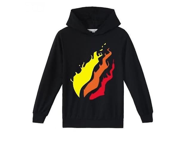 Børn Drenge Prestonplayz Hoodie Pullover Sweatshirt Toppe black 150cm