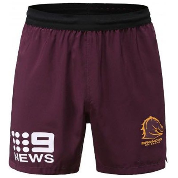 2023 Australia Rugby Shorts S-5X Broncos Red L