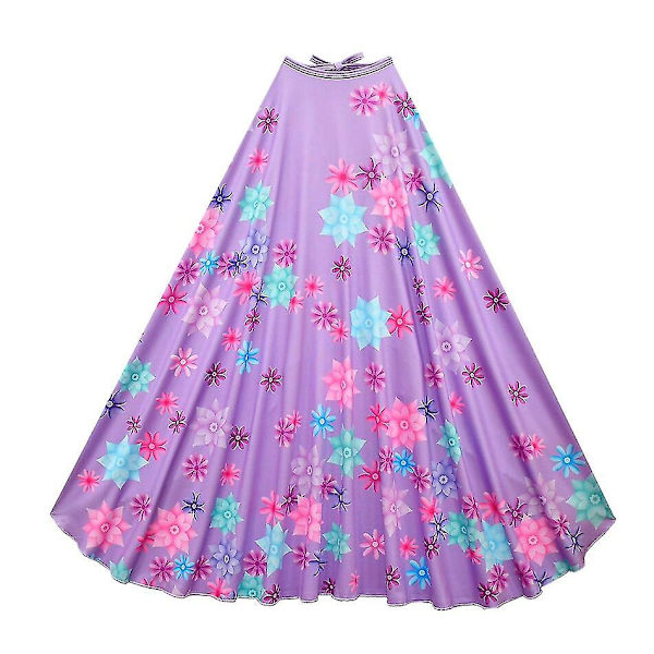 Pääsiäinen Encanto Cosplay -asu tyttömekko Carnival Princesille Isabela 7 2T