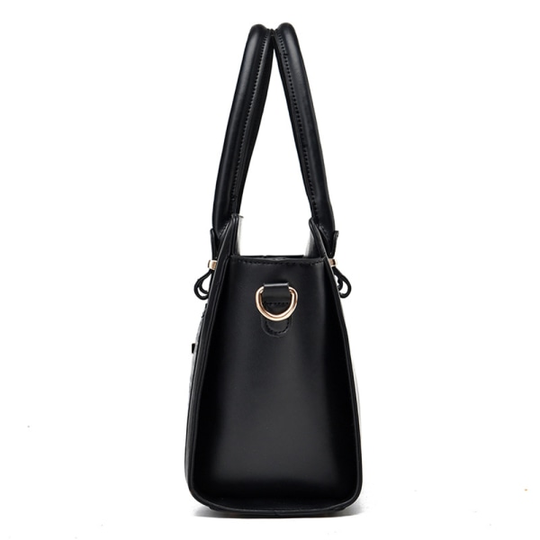 Crossbody-väskor i -läder för damer Classic Tote Daily Portable Svart 27x13x21cm/10.63x5.12x8.27"