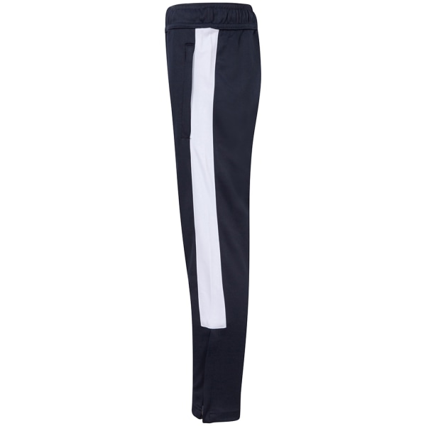 Finden & Hales Barn/Barn Pojkar Stickade träningsbyxor 9/10 Navy/White 9/10 Years