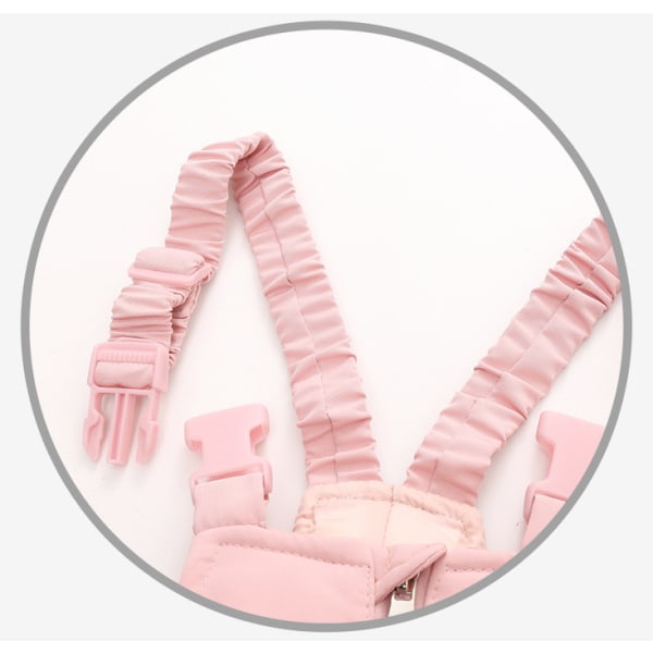Baby vinterdragt, børnetøjssæt pink 90cm