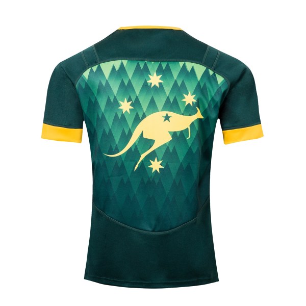 Mordely Australia Rugby Jersey Grøn 2019/2020 for voksne XXXL